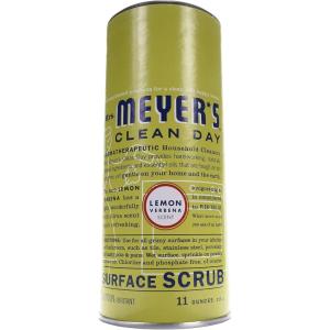 imageMrs Meyers MultiSurface Scrub NonScratch Powder Cleaner Removes Grime on Kitchen and Bathroom Surfaces Lemon Verbena 11 ozLemon Verbena
