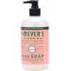 imageMRS MEYERS CLEAN DAY Hand Soap Made with Essential Oils Biodegradable Formula Geranium 125 fl oz  Pack of 6