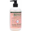imageMRS MEYERS CLEAN DAY Hand Soap Made with Essential Oils Biodegradable Formula Geranium 125 fl oz  Pack of 6
