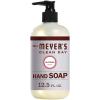 imageMRS MEYERS CLEAN DAY Hand Soap Made with Essential Oils Biodegradable Formula Honeysuckle 125 fl oz125 Fl Oz Pack of 6