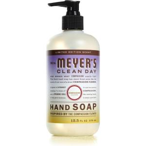 imageMRS MEYERS CLEAN DAY Hand Soap Compassion Flower Made with Essential Oils 125 fl oz