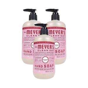 imageMRS MEYERS CLEAN DAY Hand Soap Made with Essential Oils Biodegradable Formula Honeysuckle 125 fl oz1 Count Pack of 3