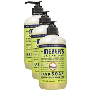 imageMRS MEYERS CLEAN DAY Hand Soap Made with Essential Oils Biodegradable Formula Honeysuckle 125 fl oz125 Ounce Pack of 3