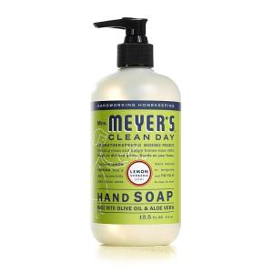 imageMRS MEYERS CLEAN DAY Hand Soap Made with Essential Oils Biodegradable Formula Lemon Verbena 125 fl ozLemon Verbena