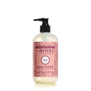 imageMRS MEYERS CLEAN DAY Hand Soap Made with Essential Oils Biodegradable Formula Rose 125 fl oz125 Fl Oz Pack of 1