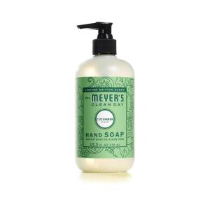 imageMRS MEYERS CLEAN DAY Liquid Hand Soap Cruelty Free and Biodegradable Hand Wash Formula Made with Essential Oils Cucumber Scent 125 Ounce Bottle125 Ounce Pack of 1