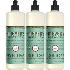 imageMrs Meyers Liquid Dish Soap Apple Cider 16 OZ Pack  148 Fl Oz Pack of 1